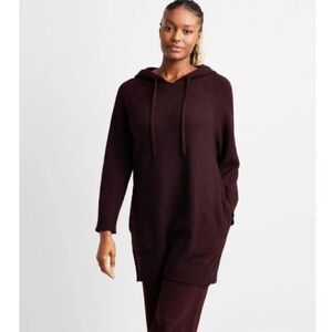 🆕 State of Day Intimates Women's Indulge & Rest Loungewear Tunic Hoodie - L